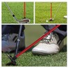 Sosoport Golf Alignment Sticks, Red Direction Stick Swing Training Aid