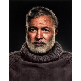 1957 Ernest Hemingway 11 x 14" Photo