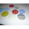 Fiskars 40 Fiskars Large Circle Paper Die Cut Punches Confetti