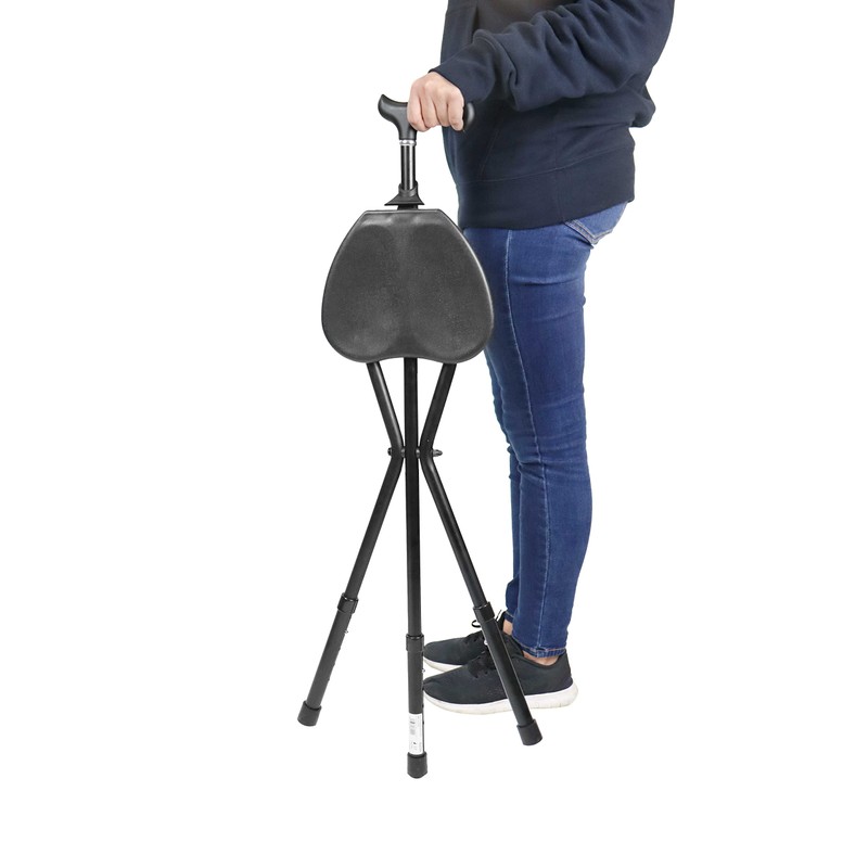 KMINA PRO - Cane Chairs for Adults (Height Adjustable Handle),