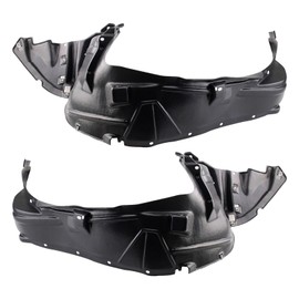 TRQ TRQ Front Inner Fender Liner Set Compatible with 2012 Honda Ridgeline HO1248156 HO1249125