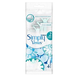 Gilette Simply Venüs2 Kullan At Kadın Traş Bıçağı 4lü