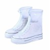 JM Reusable PVC Waterproof Shoe Cover, Transparent Rain and Snow