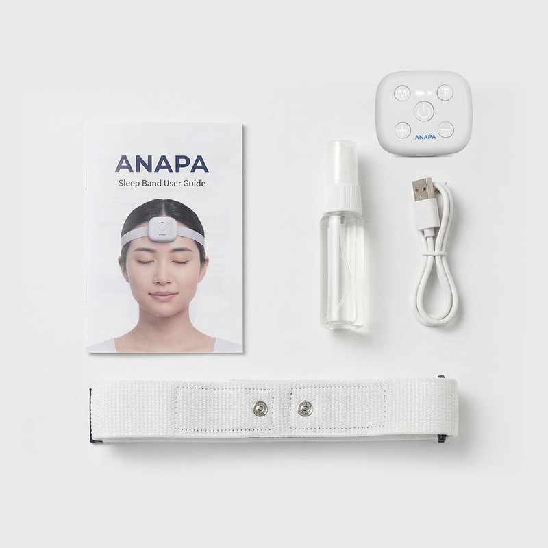 아나파 미세전류+TENS 수면밴드 수면관리 숙면 스트레스 완화 Anapa Microcurrent +