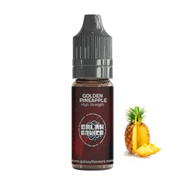 Golden Pineapple High Strength Flavouring - 230+ Flavours - Galaxy Food Flavours - 10ml Bottle