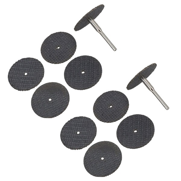 12pc Rotary Tool Resin Cutting Trimming Disc Set 31mm Diameter