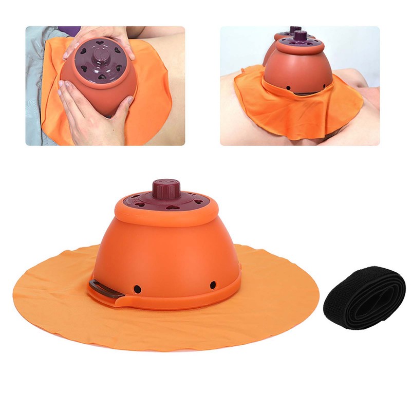 Moxibustion Box Breast Abdomen Acupuncture Moxa Tools for Home Beauty