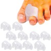 Skeerthy 16 Pieces Gel Toe Separators –Bunion Pads – Toe