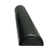 CanDo Black Composite Foam Rollers - 6" x 36" Half-Round