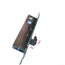 Sliding Door Hook Lock, Zinc Alloy Invisible Security Lock With Keys For Kitchen Balcony Sliding Doors 35-55MM Door Width