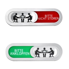 REFORUNG Please Do Not Stop Door Sign Please Do Not Disturb Door Signs Please Do Not Disturb Privacy Door Sign Meeting Room Sliding Sign