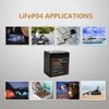 NERMAK 12V 5Ah LiFePO4 Deep Cycle Battery 2 Pack, 2000+