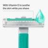 Schick Exacta2 Sensitive - Navaja desechable, 10 unidades (1 unidad)