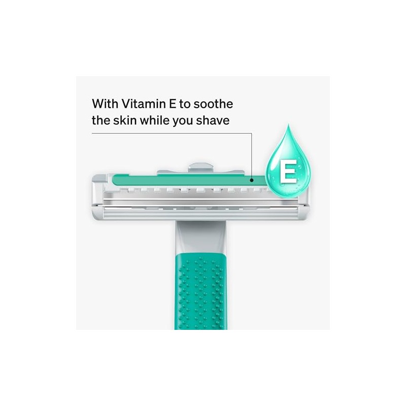 Schick Exacta2 Sensitive - Navaja desechable, 10 unidades (1 unidad)