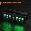 Nilight 6 Gang Rocker Switch Box 12V SPST ON Off