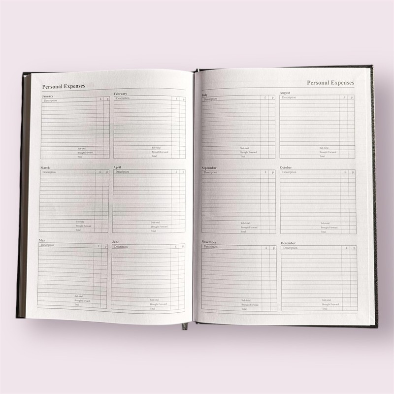2026 A5 Premium Week To View Diary Hardback Cover Appointment
