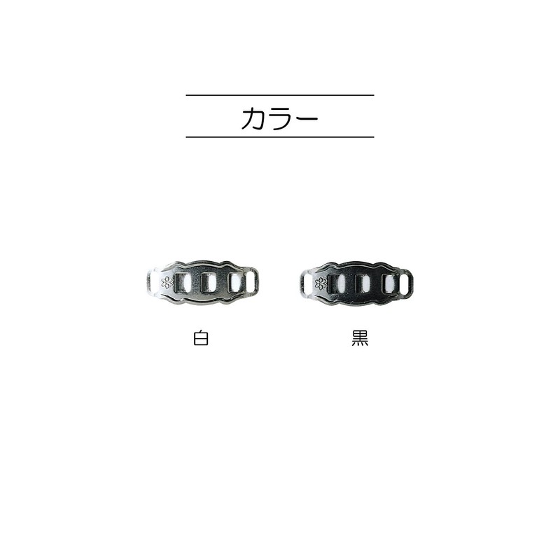 KIYOHARA sankokko- Three Tier Front Clip 5 Pairs Black Sun10 – 25 