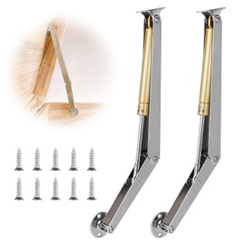 LALAGO Gas Lift 200 N/PC, Lid Support Hinges Hold in Any Position, Hydraulic Flap Hinge Gas Spring Cabinet Hinges for Wooden Box Wall Cupboard Pack of 2
