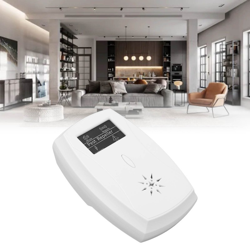 Ultrasonic Mouse Repeller Indoor Outdoor Electronic Plug In Device for