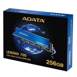 ADATA Unidad de Estado Solido Legend 700 256GB SSD M.2 NVMe PCIe 3.0 ALEG-700-256GCS