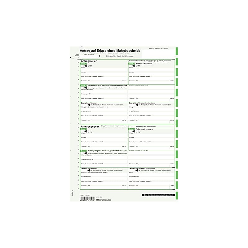 RNKVERLAG 705 – Application Notice – SD, All Federal States,