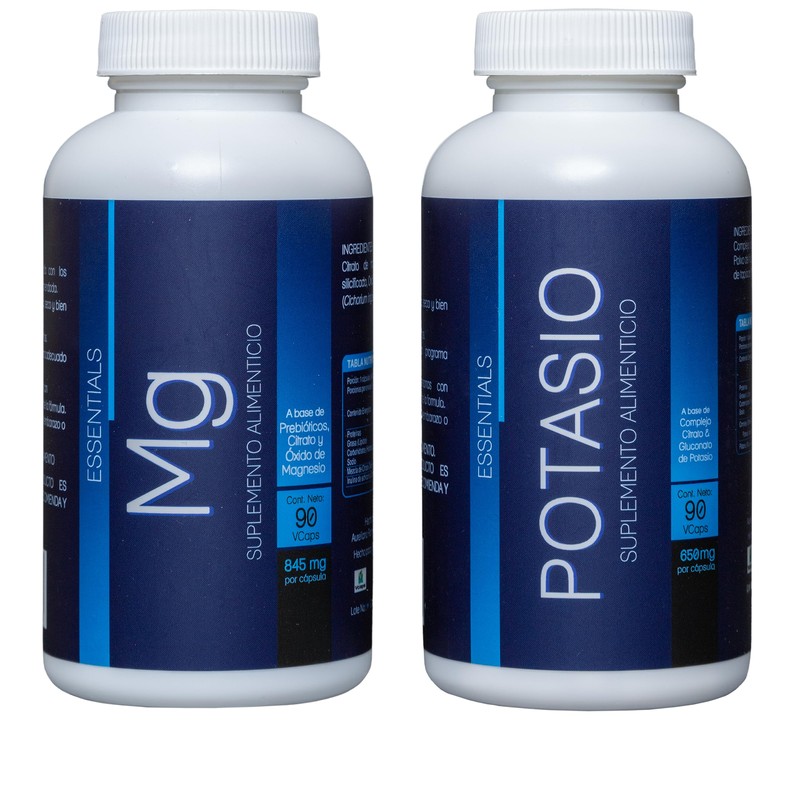 NLS Essentials® | Magnesio + Potasio Duo Pack | Mezcla