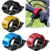 LimCryspp 4 Pcs Innovative Aluminum Design Bike Ringer Loud Sound