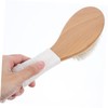 Healeved Horsehair Soft Bristle Bath Brush Shower Scrubber for Body