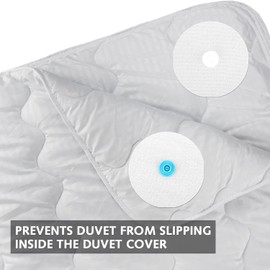 20 Pcs/Lightweight Duvet Cover Snaps Fasteners Comforter Holder Clips Iron on Duvet Fasteners to Hold Comforter in Place Suitable Prevent Duvet from Shifting in The Quilt Cover