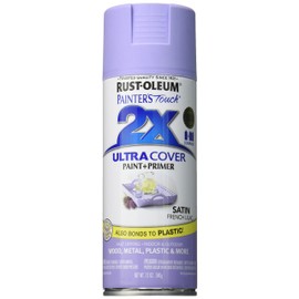 Rust-Oleum 249079 Painter's Touch 2X Ultra Cover, 12 Ounce (Pack of 1), Satin French Lilac