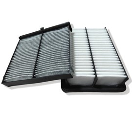 Cabin and Engine Air Filter Kit for 2019-2024 Mazda 3/3 Sport, 2020-2024 Mazda CX-30, Replaces PAJ8-13-3A0A, BDGF-61-J6X, WP10545, WA11107