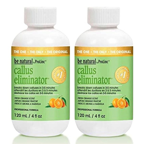 Prolinc Callus Eliminator Orange scent, 4 oz 2 Bottles