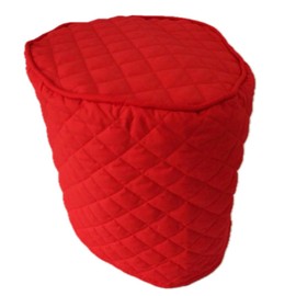 Simple Home Inspirations Quilted Cover Compatible with K Coffee Brewing System (Little K, Red)