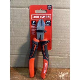 Craftsman 6" Diagonal Wire Cutting Pliers Grip Handles New Hand Tools CMHT81646