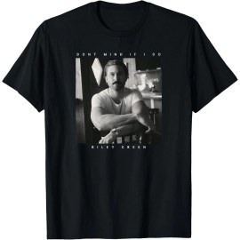 Riley Green Vintage Solid Blank Don't Mind if I Do T-ShirtColor: Girls-black, Size: L