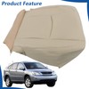WFLNHB Artificial Leather Front Driver Side Bottom Seat Cover Tan