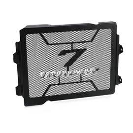 OXLLONE Motorbike Aluminum Alloy Radiator Grille Guard Cover for Tracer 700 2016-2021 Tracer 7 Tracer 7 GT 2021-2024-Black
