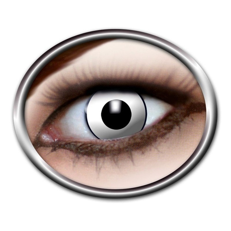 Eyecatcher White Zombie Contact lens Standard