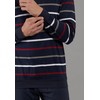 Götzburg Men's 2-Piece Pyjamas Long, Blue-dark rings., 3xl