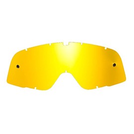 SeeCle SE-41S259-HZ gold-toned mirrored replacement lenses for goggles compatible with 100% Barstow mask