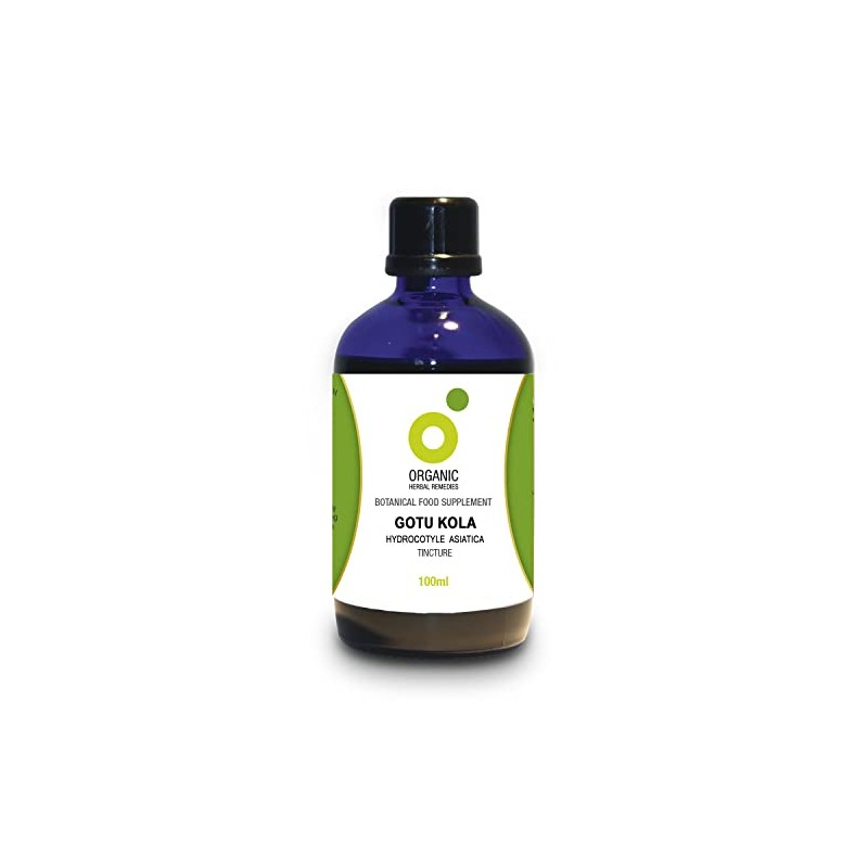 Organic Herbal Remedies 100ml Gotu Kola Tincture