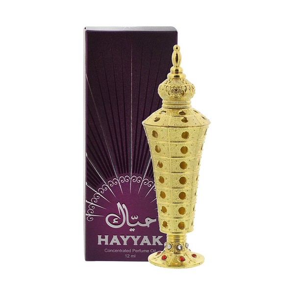 Hayyak Fragrances Alcohol Free Perfumes in Exquisite bottle - 12ml