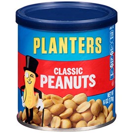 Planters Classic Peanuts (6 oz Canister)