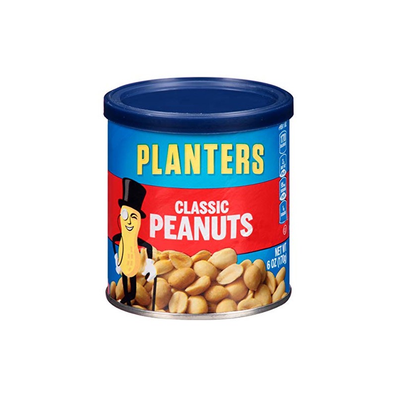 Planters Classic Peanuts (6 oz Canister)