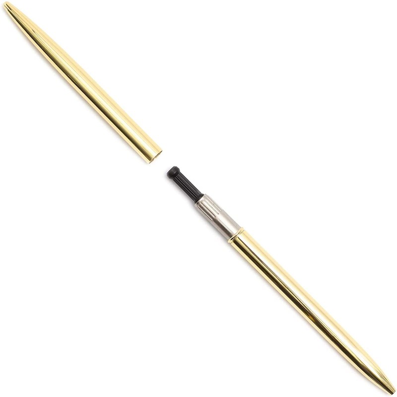 Juvale Gold Ballpoint Pens - Pack of 12, 1 Mm