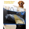 JOYTUTUS Back Seat Extender for Dogs with Dog Bed Mat