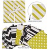 Soimoi Stripes Print Precut 5-inch Cotton Fabric Quilting Squares Charm