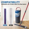 Upgraded Flat Mop Pads Compatible with O-Cedar H2prO Flat Mop