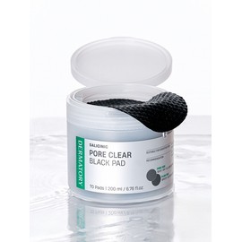 Salicinic Pore Clear Black Pads 70 sheets [Giveaway] Pro Ampoule Mask 2 sheets / 살리시닉 포어 클리어 블랙패드 70매 [증정] 프로앰플 마스크 2매