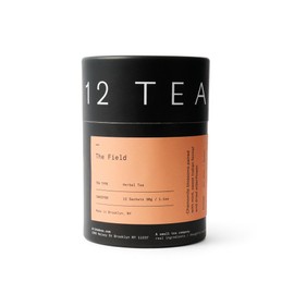 Dona single origin, premium blended teas conveniently packaged in plant-based sachets, canister of 12 sachets/teabags (The Field)